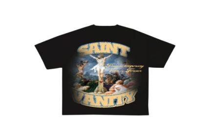 Saint Vanity Pain is Temporary Shirt Black